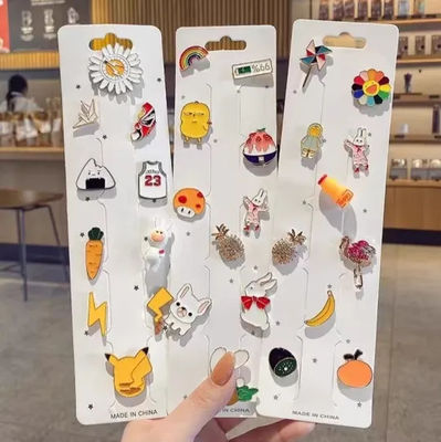 kupować Śliczne gotowe metalowe logo Projekt Niestandardowe przypinki do klapy Produkcja metalowej niestandardowej emaliowanej szpilki online manufacture