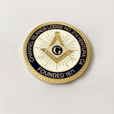 kupować 3D graworyzowane monety z aluminium cynkowego z dostosowalnym wzornictwem dla uroczystości upamiętniających online manufacture