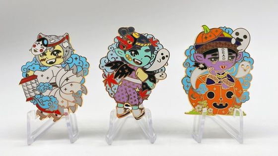 kupować Custom Soft Enamel Lapel Pins with Zinc Alloy Material and 2D/3D Design Options online manufacture