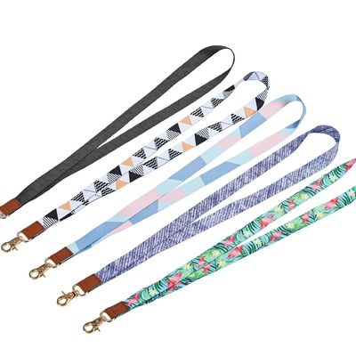 kupować Custom Logo Polyester Lanyard Neck Strap with Silkscreen Printing for Keychain online manufacture