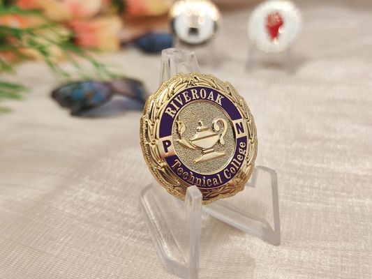 kupować Dwustronna moneta kolekcjonerska z drukiem typograficznym i wykończeniem w antycznym brązie dla klubów motocyklowych i kolekcjonerów online manufacture