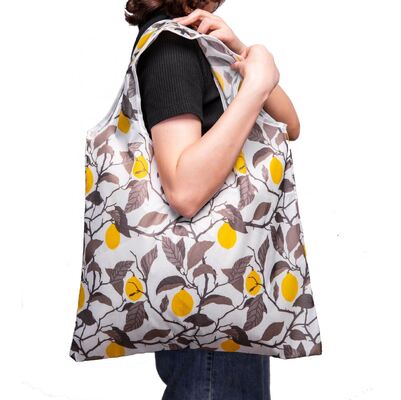 Dobra cena. Custom Logo Printing 210D Polyester Shopping Bag - Folding and Portable Eco-Friendly Tote Bag w Internecie