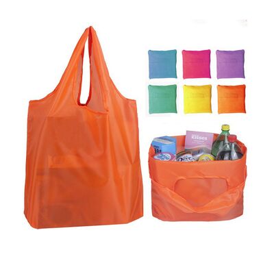 Dobra cena. Wholesale Polyester Foldable Shopping Bag - Lightweight Reusable Grocery Bag Custom Logo for Supermarket w Internecie
