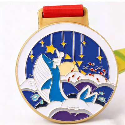 kupować Twórz niestandardowe medale sportowe z posrebrzanego lub pozłacanego stopu cynku i brązu w cenach hurtowych. online manufacture