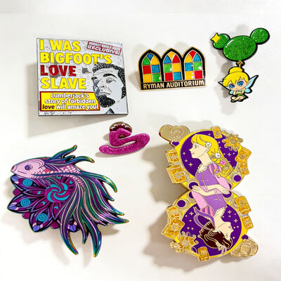 kupować Niestandardowy metalowy szpil z personalizowanym logo, błyszczącymi kolorami i opcjami rozmiaru klienta online manufacture