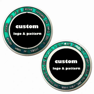 Custom Design Challenge Coin Die Stamped Zink Alloy Brass 2D 3D Token Coin Metal Custom gold coin Collections