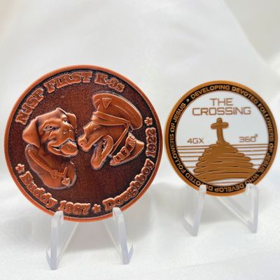 Hot Item Factory Niestandardowy pamiątek Złoto Srebro Dwu-Tonowe Płaty Logo monet 3D