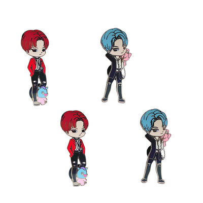 Dobra cena. Niestandardowy design twarda emalia, stop z cynku, metalowa odznaka, szpilka do identyfikacji i dekoracji w Internecie