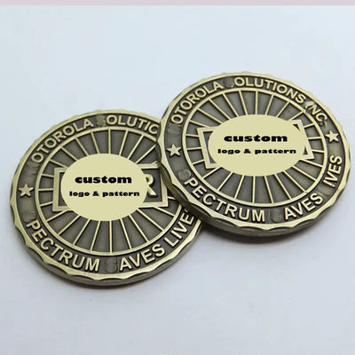 23 mm mosiądz monety na zamówienie Vintage Antyka Stara moneta dolarowa Amerykański Rover Dwie twarze