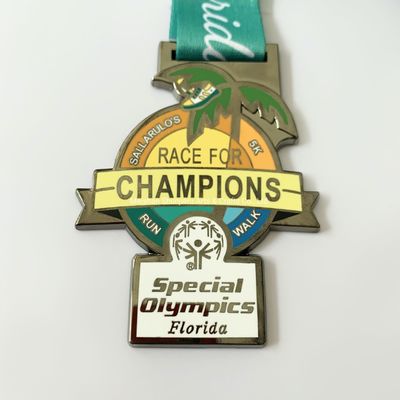 Ironman okrągłe zwyczajowe medale Dekoracja zwyczajowe odlewane medale