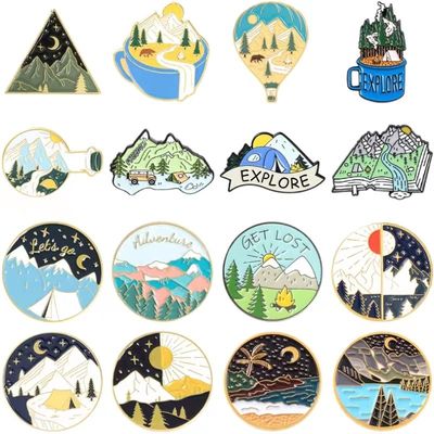 Wytwórca China Metal Crafts Gift Collectible Customization Shape Lapel Creative Badge Pin