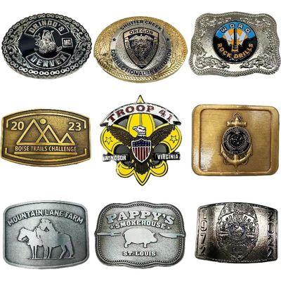 Zastosowane Blank Belt Buckles Solid Brass Mężczyźni Kobiety Kobiety
