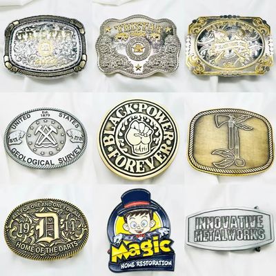Zink stopu 2d 3d złota metalu męski Custom paska