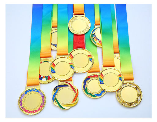 Wyścig Metalowy Jazda na rowerze Personalized Medals Blank Medals For Engraving
