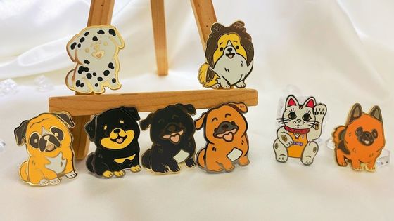 Żelazo Zynk Stopy Custom Lapel Pins Animal Custom Lapel Pins z Twoim logo
