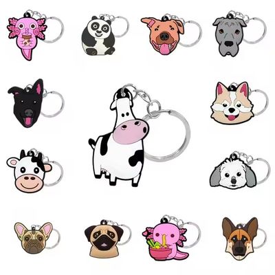 Dobra cena. Niestandardowy metalowy łańcuch kluczowy z wykończeniem / miękką emalią i złotem / srebrem / czarnym pokryciem w niestandardowym rozmiarze do promocji w Internecie