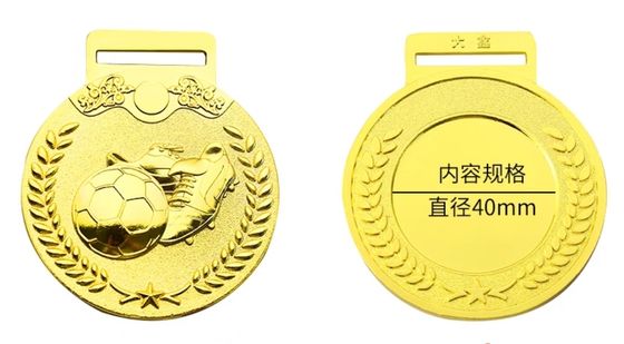 3D Gold Award UV Drukowany Zink Alloy Custom Medal dla Marathon Running Sport