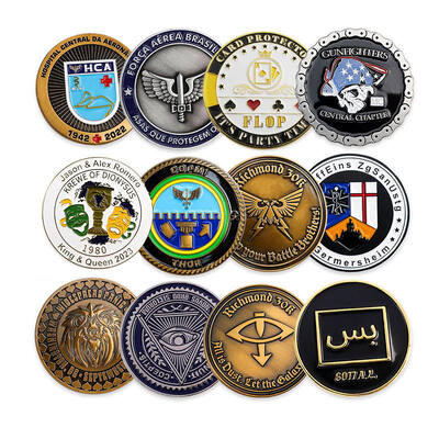 Sprzedaż hurtowa Wysokiej Jakości Zink Alloy Die Casting Challenge Coins z personalizowanym logo na pamiątki