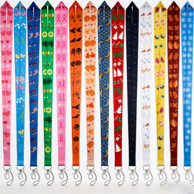 Dobra cena. Spersonalizowane breloczki z poliestrowej smyczy z nadrukiem sitodrukowym są idealne do personalizowanych kluczyków motocyklowych. w Internecie