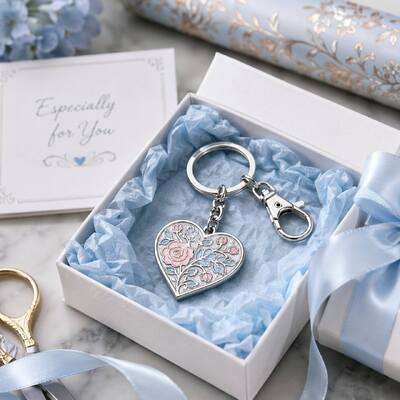Dobra cena. Brelok z możliwością personalizacji marki, wytrzymała metalowa konstrukcja i wszechstronne opcje mocowania na prezenty promocyjne w Internecie