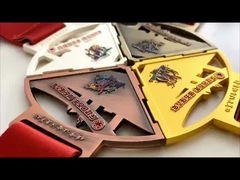 Dekoracja Medale na zamówienie 3d Złoto Taekwondo Metalowe Medale na zamówienie Plastikowe